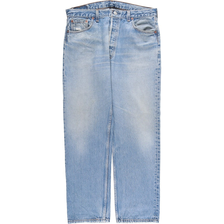 90'S Levi's 501-0115 Straight Denim Pants Made in USA Men's W36 Vintage cotton blue type Vintage Second Hand