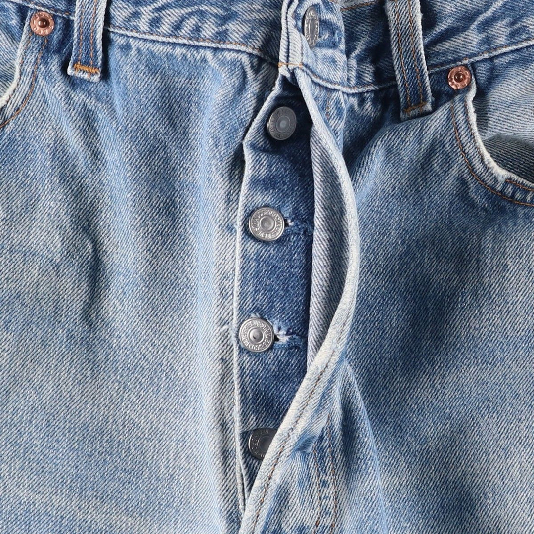90'S Levi's 501-0115 Straight Denim Pants Made in USA Men's W36 Vintage cotton blue type Vintage Second Hand