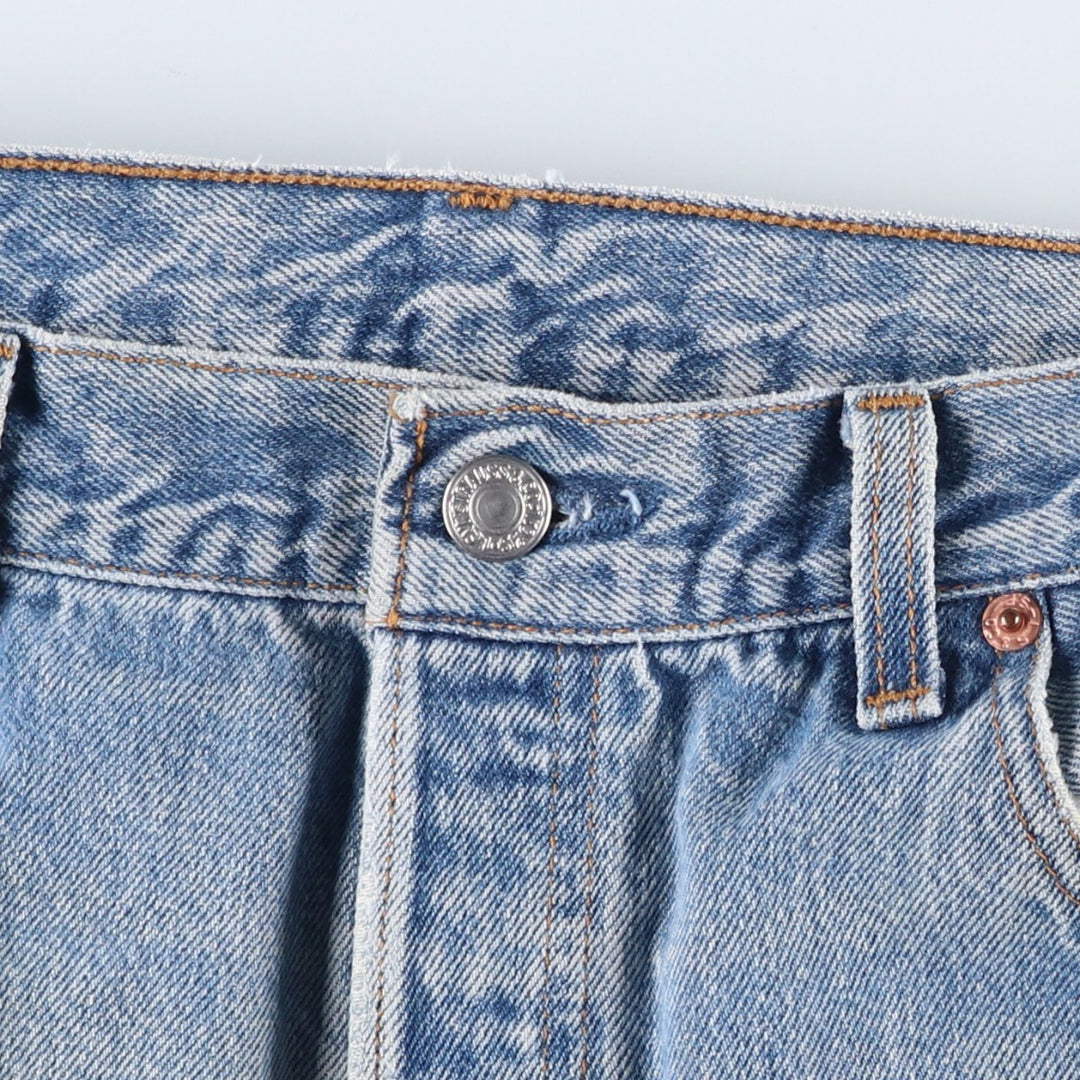 90'S Levi's 501-0115 Straight Denim Pants Made in USA Men's W36 Vintage cotton blue type Vintage Second Hand