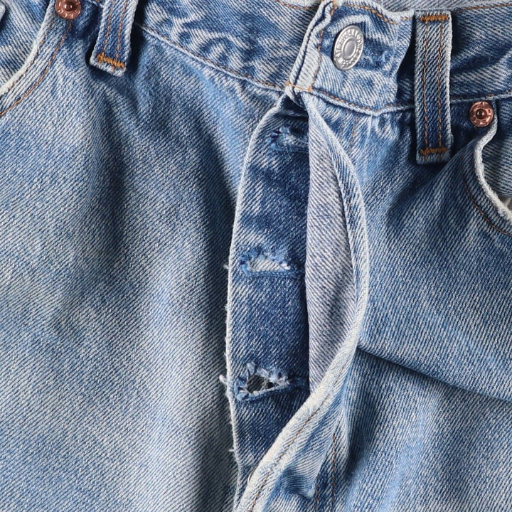 90'S Levi's 501-0115 Straight Denim Pants Made in USA Men's W36 Vintage cotton blue type Vintage Second Hand