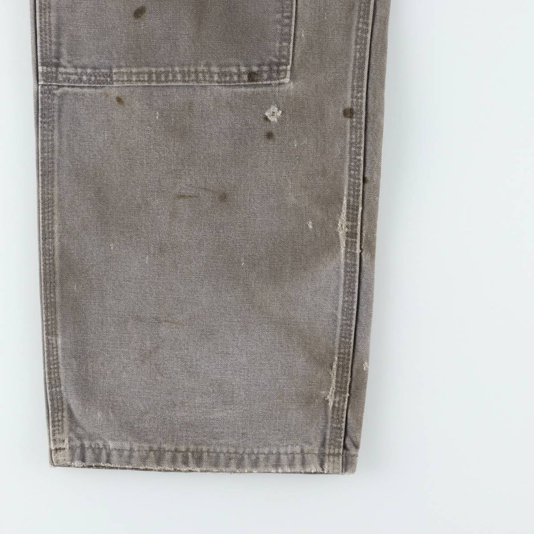 Carhartt Loose Original Fit Double Knee Duck Painter Pants, Men's W37 (approx.) cotton Khaki type sage green Vintage Second Hand