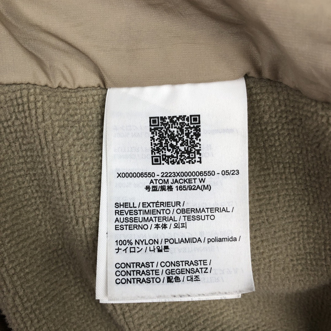Arc'teryx ARC'TERIX Insulated Mountain Jacket Shell Jacket Puffer Jacket Women's Size M (approx.) Nylon Beige type Vintage Second Hand