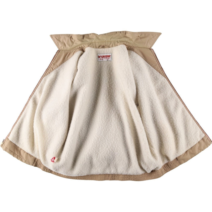 Vintage 1970'S McGREGOR Anti-Freeze Swing Top Sports Jacket, Men's Size L unclear Beige type Vintage Second Hand