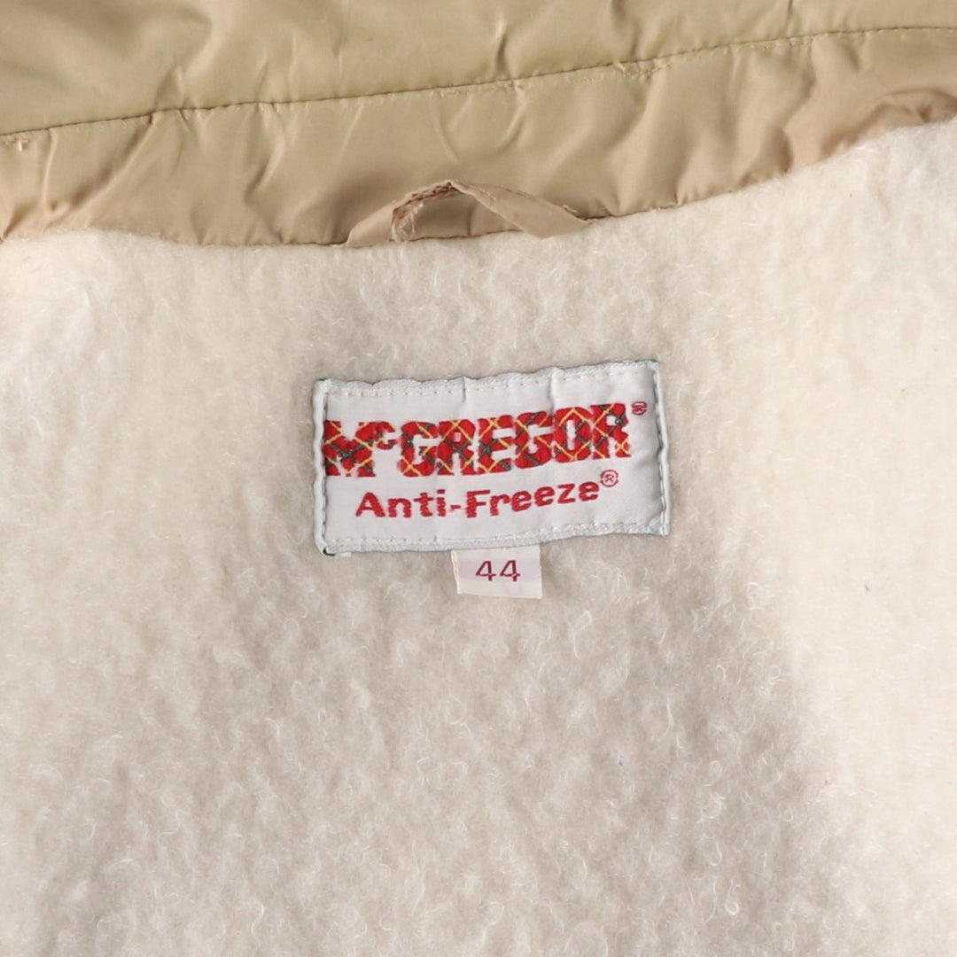 Vintage 1970'S McGREGOR Anti-Freeze Swing Top Sports Jacket, Men's Size L unclear Beige type Vintage Second Hand