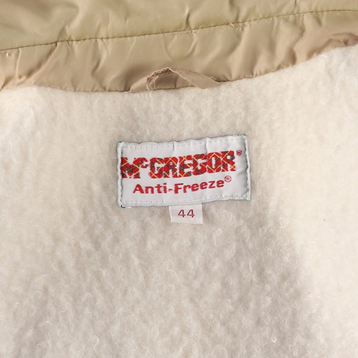 Vintage 1970'S McGREGOR Anti-Freeze Swing Top Sports Jacket, Men's Size L unclear Beige type Vintage Second Hand