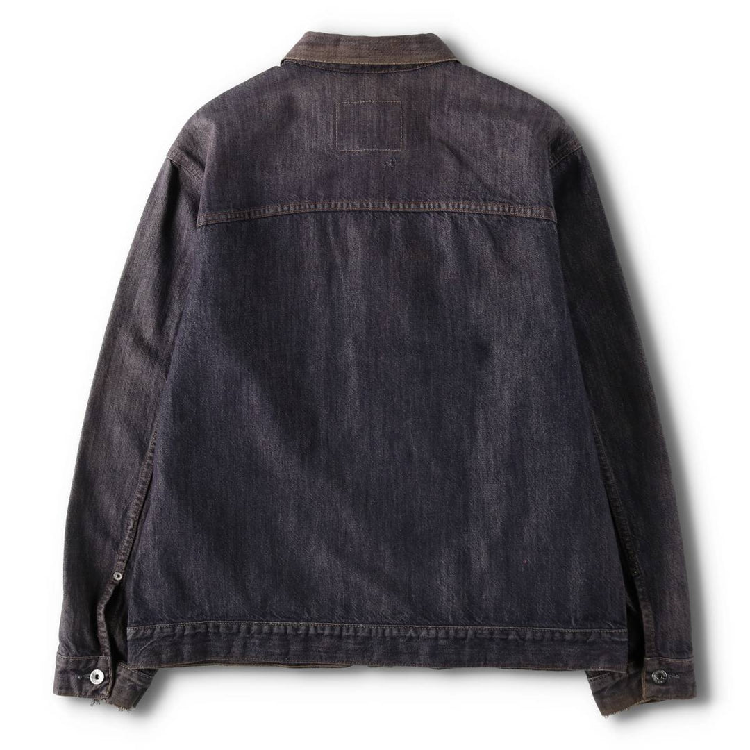 2000'S Levi's 70501-0404 Euro Model 1st Type Denim Jacket (Men's Size L) cotton navy blue type Vintage Second Hand
