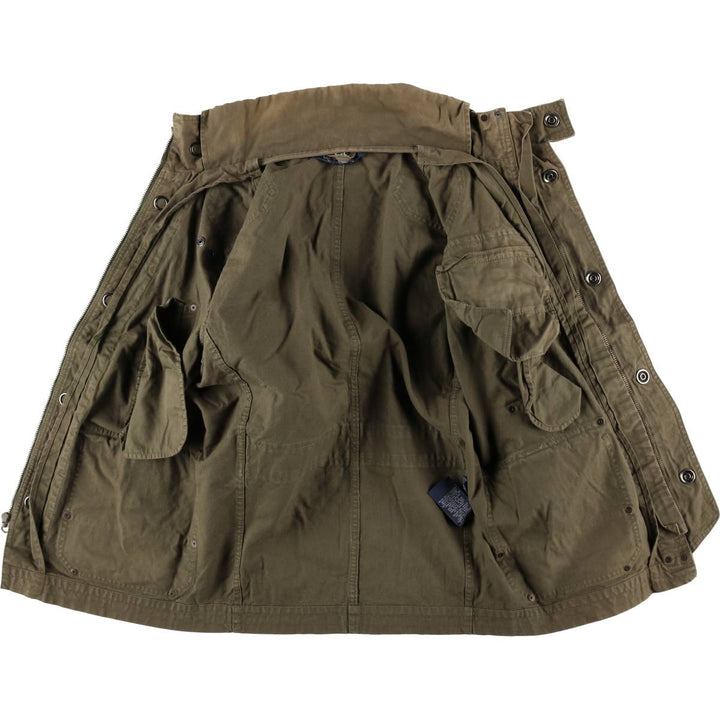 Ralph Lauren POLO by Ralph Lauren Cotton Canvas Jacket, Men's Size S (approx.) cotton Khaki type Vintage Second Hand