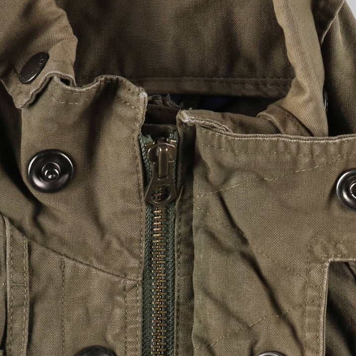 Ralph Lauren POLO by Ralph Lauren Cotton Canvas Jacket, Men's Size S (approx.) cotton Khaki type Vintage Second Hand