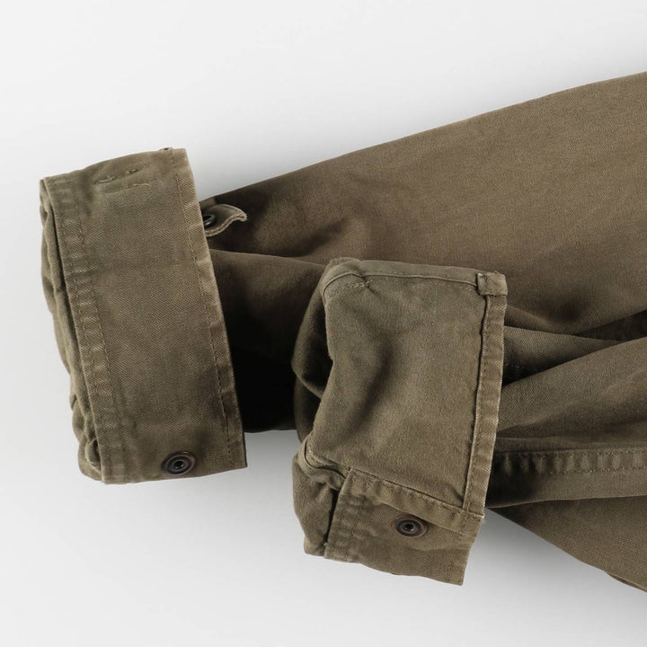 Ralph Lauren POLO by Ralph Lauren Cotton Canvas Jacket, Men's Size S (approx.) cotton Khaki type Vintage Second Hand