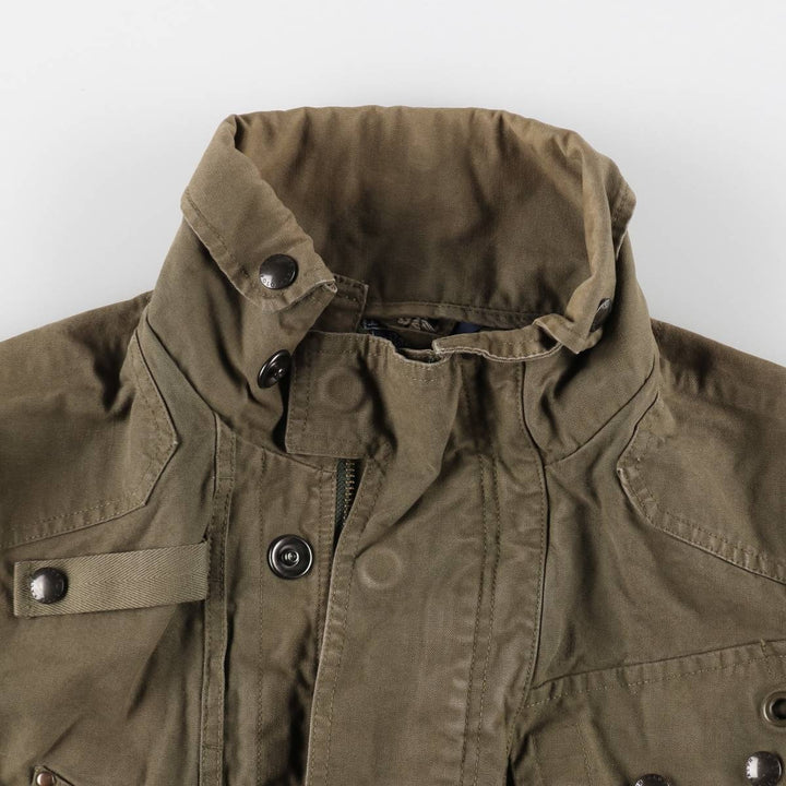 Ralph Lauren POLO by Ralph Lauren Cotton Canvas Jacket, Men's Size S (approx.) cotton Khaki type Vintage Second Hand