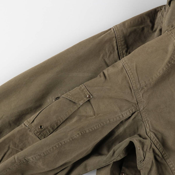 Ralph Lauren POLO by Ralph Lauren Cotton Canvas Jacket, Men's Size S (approx.) cotton Khaki type Vintage Second Hand