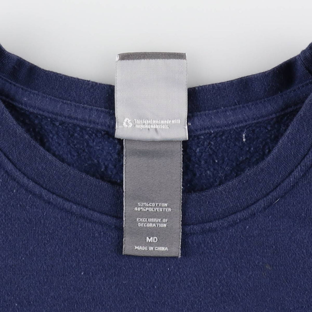 MY NEIGHBOR TOTORO Character Sweatshirt (Men's Size M) cotton navy blue type Vintage Second Hand