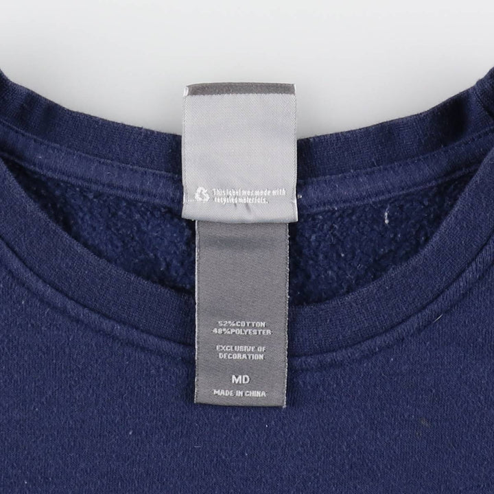 MY NEIGHBOR TOTORO Character Sweatshirt (Men's Size M) cotton navy blue type Vintage Second Hand