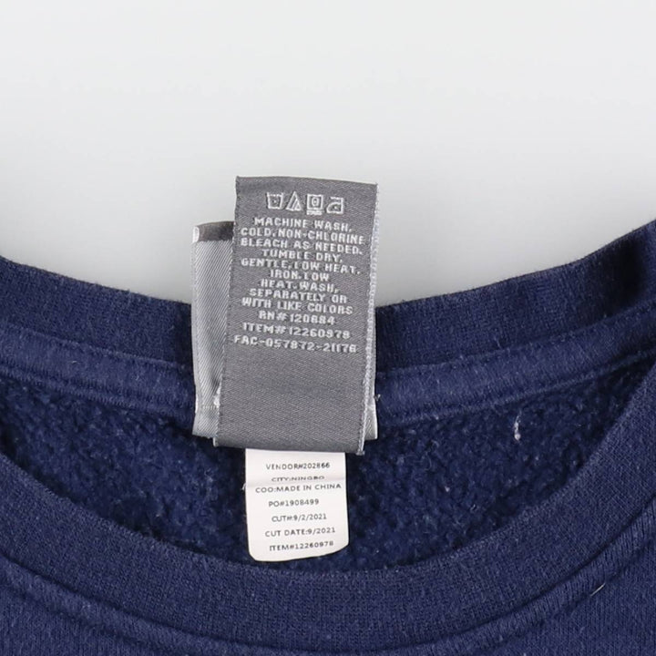 MY NEIGHBOR TOTORO Character Sweatshirt (Men's Size M) cotton navy blue type Vintage Second Hand