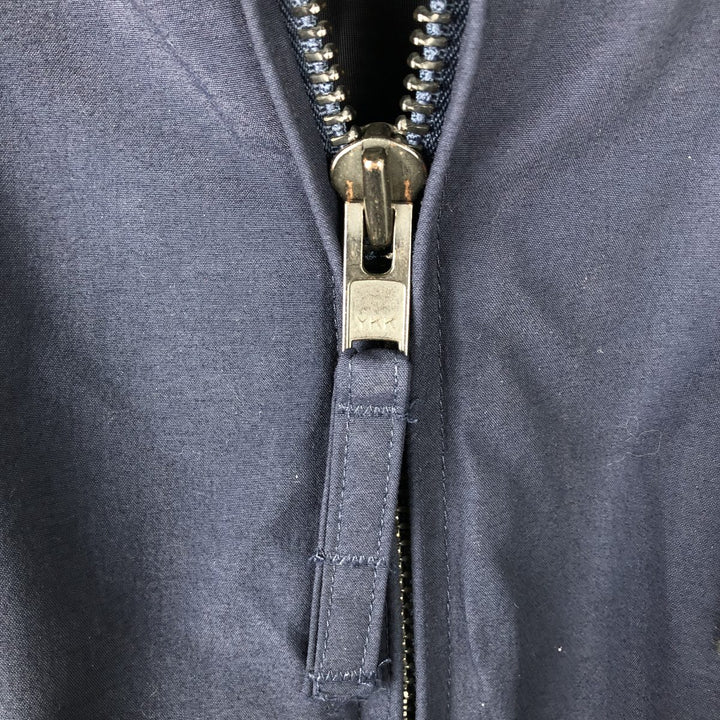 2000'S Padded Security Police Jacket, Military Jacket, Made in USA, XX-LARGE, Men's XXL unclear navy blue type Vintage Second Hand