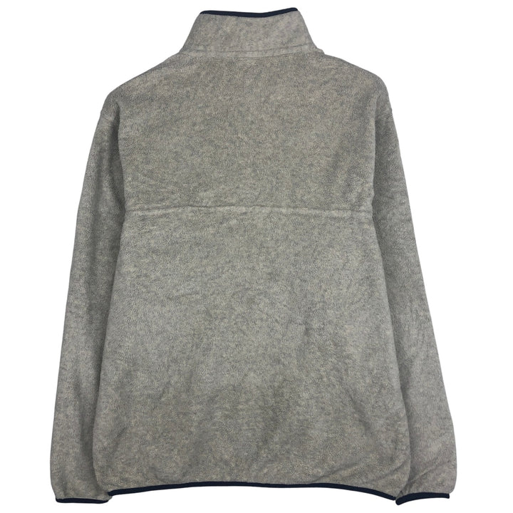 Patagonia Lightweight Synchilla Snap Tee (25551FA21) - Half-Snap Fleece Pullover, Men's XL polyester gray type Vintage Second Hand