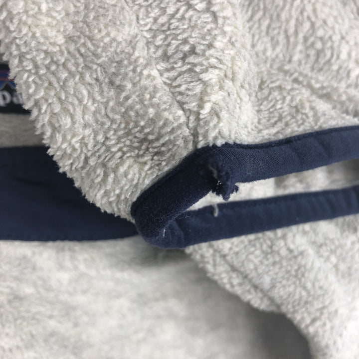 Patagonia Lightweight Synchilla Snap Tee (25551FA21) - Half-Snap Fleece Pullover, Men's XL polyester gray type Vintage Second Hand