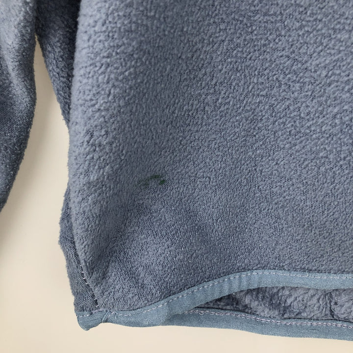 Patagonia Advertising Fleece Pullover, Made in Portugal, Men's Size L unclear Blue type light blue Vintage Second Hand