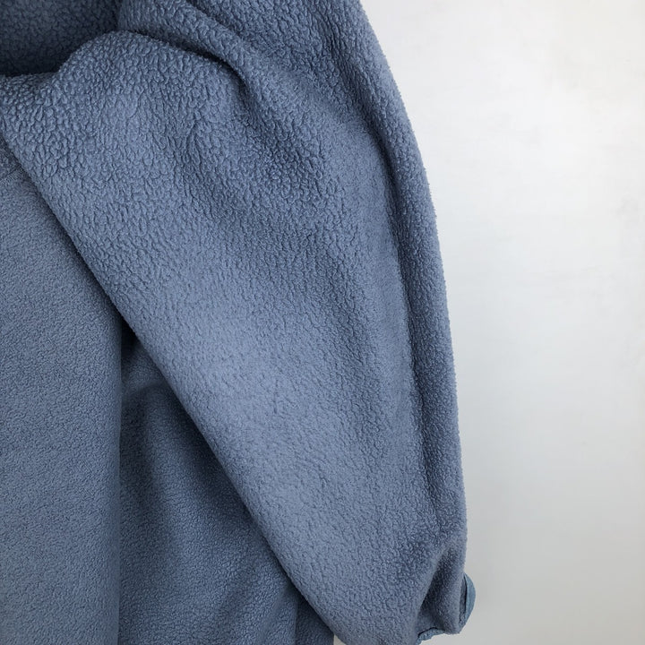 Patagonia Advertising Fleece Pullover, Made in Portugal, Men's Size L unclear Blue type light blue Vintage Second Hand