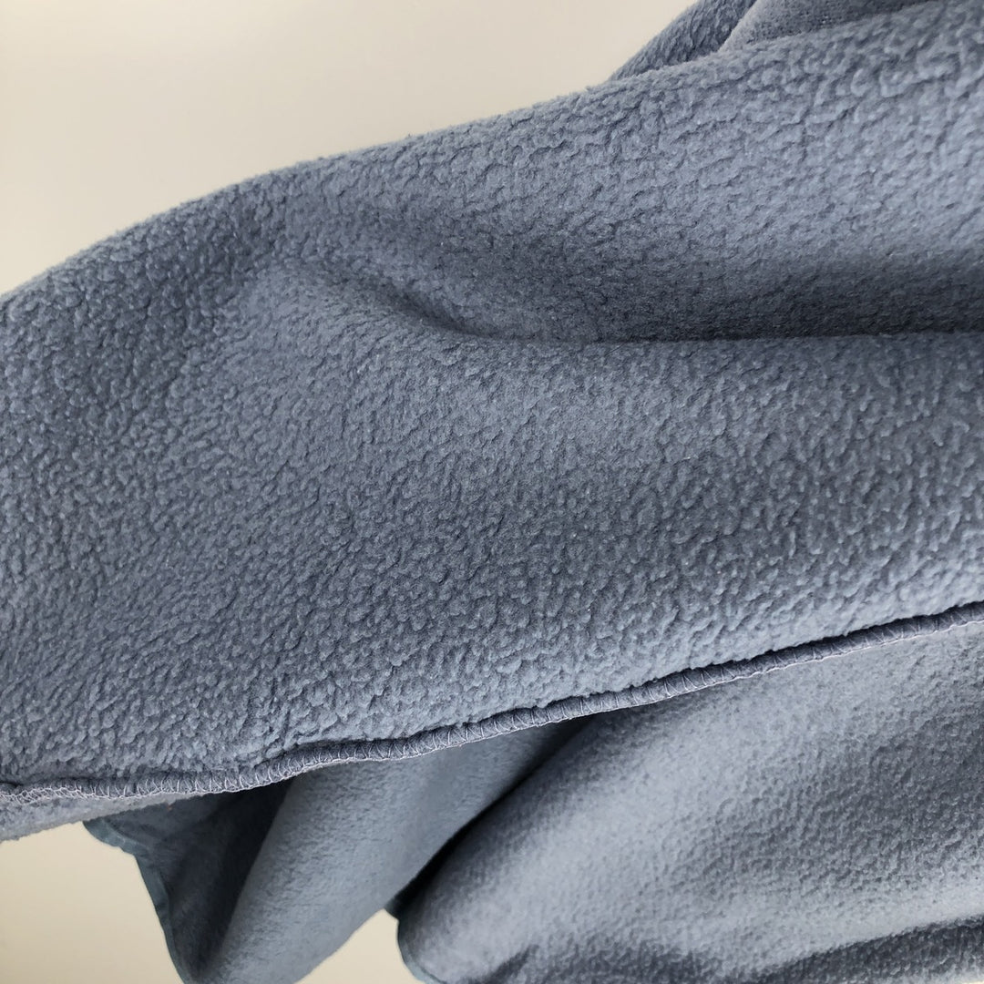 Patagonia Advertising Fleece Pullover, Made in Portugal, Men's Size L unclear Blue type light blue Vintage Second Hand