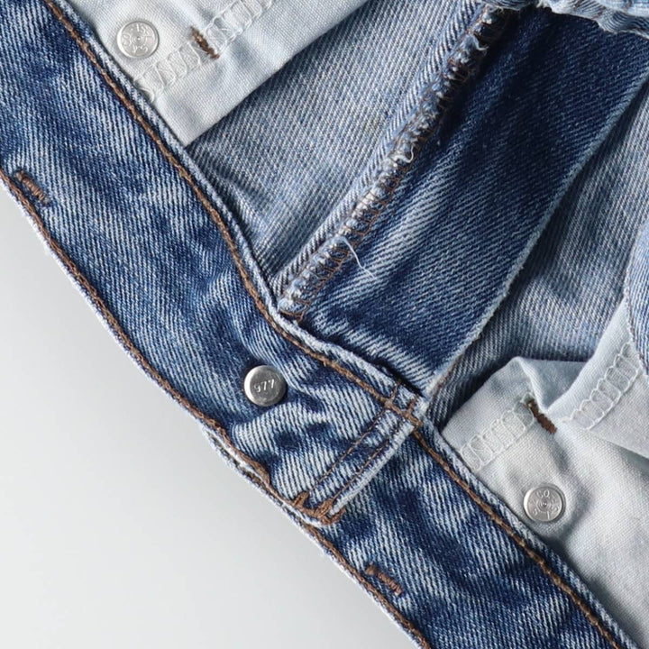 00'S Levi's SILVER TAB BAGGY tapered denim pants for men, size w32 cotton blue type Vintage Second Hand