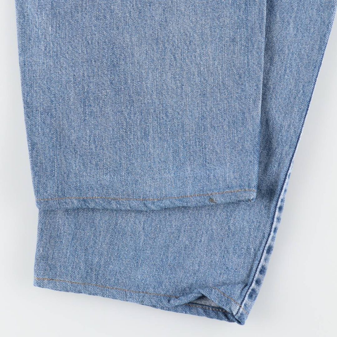 00'S Levi's SILVER TAB BAGGY tapered denim pants for men, size w32 cotton blue type Vintage Second Hand