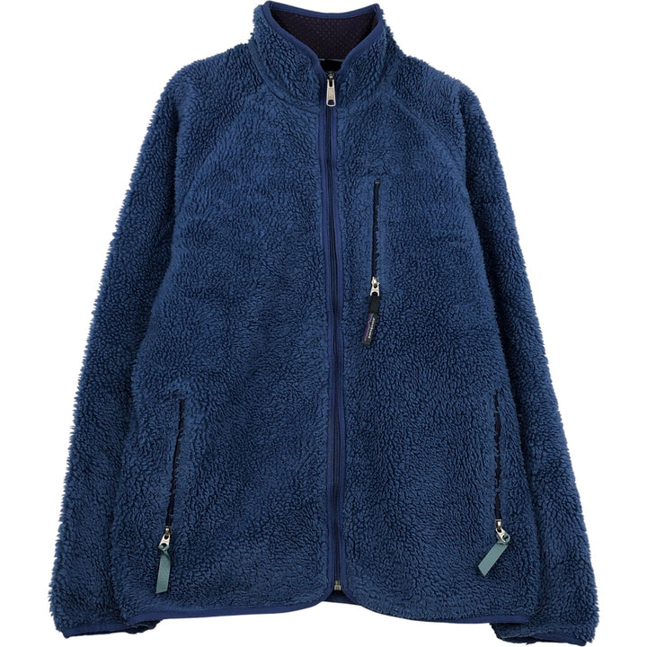 90'S Patagonia Retro Cardigan 23022F6 Fleece Jacket, Made in USA, Men's Size L, Vintage polyester blue type Vintage Second Hand