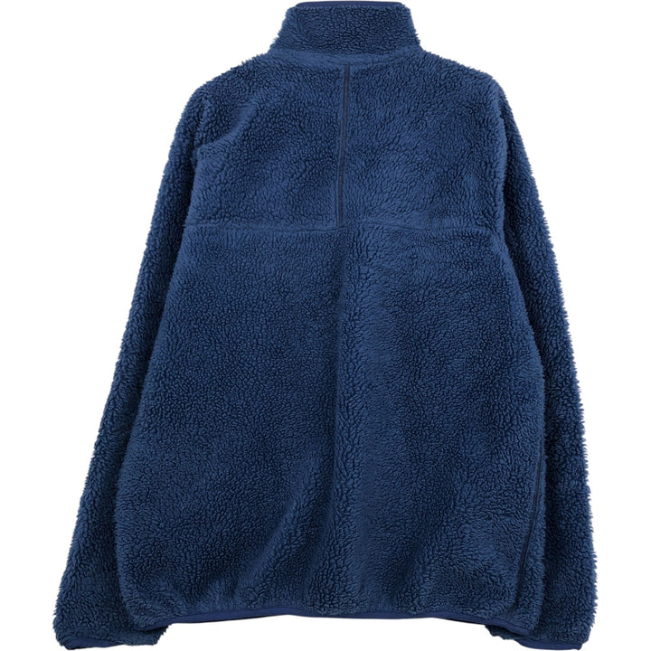 90'S Patagonia Retro Cardigan 23022F6 Fleece Jacket, Made in USA, Men's Size L, Vintage polyester blue type Vintage Second Hand