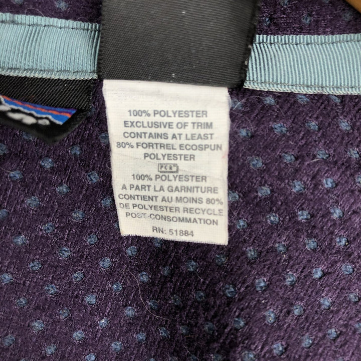 90'S Patagonia Retro Cardigan 23022F6 Fleece Jacket, Made in USA, Men's Size L, Vintage polyester blue type Vintage Second Hand