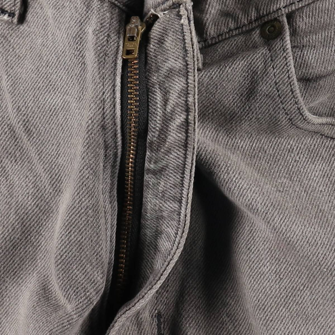 90'S Carhartt Black Denim Tapered Jeans, Made in USA, Men's W35 (approx.), Vintage cotton black type Vintage Second Hand