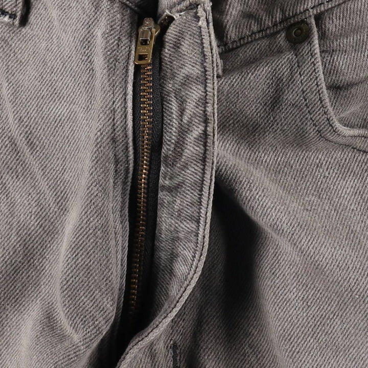 90'S Carhartt Black Denim Tapered Jeans, Made in USA, Men's W35 (approx.), Vintage cotton black type Vintage Second Hand