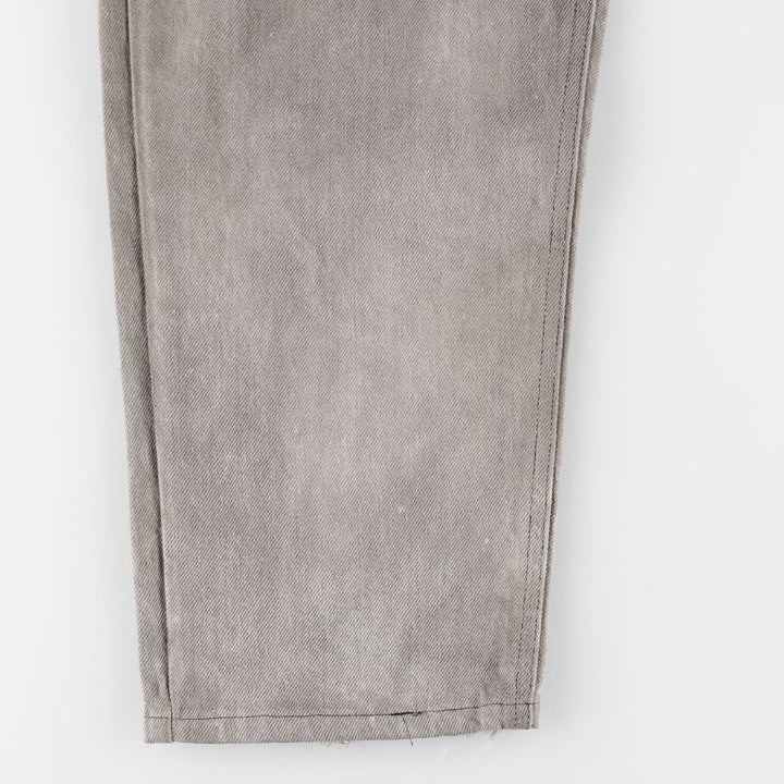 90'S Carhartt Black Denim Tapered Jeans, Made in USA, Men's W35 (approx.), Vintage cotton black type Vintage Second Hand