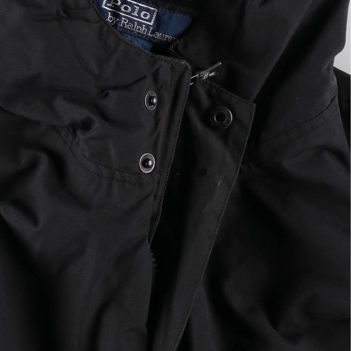 Ralph Lauren POLO by Ralph Lauren cotton hoodie, men's size XL cotton black type Vintage Second Hand