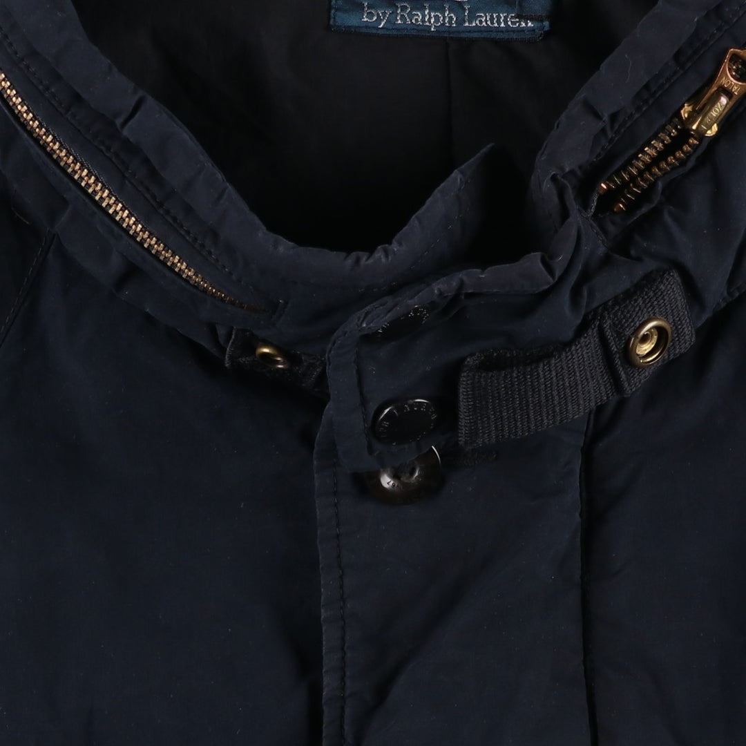 Big Size Ralph Lauren POLO by Ralph Lauren M-65 Type Military Field Jacket, Men's Size XXXXXL Equivalent cotton navy blue type Vintage Second Hand