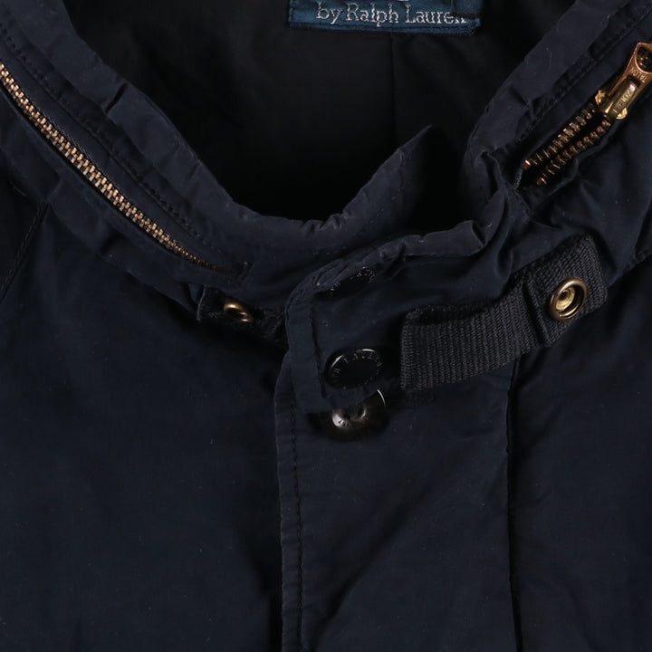 Big Size Ralph Lauren POLO by Ralph Lauren M-65 Type Military Field Jacket, Men's Size XXXXXL Equivalent cotton navy blue type Vintage Second Hand