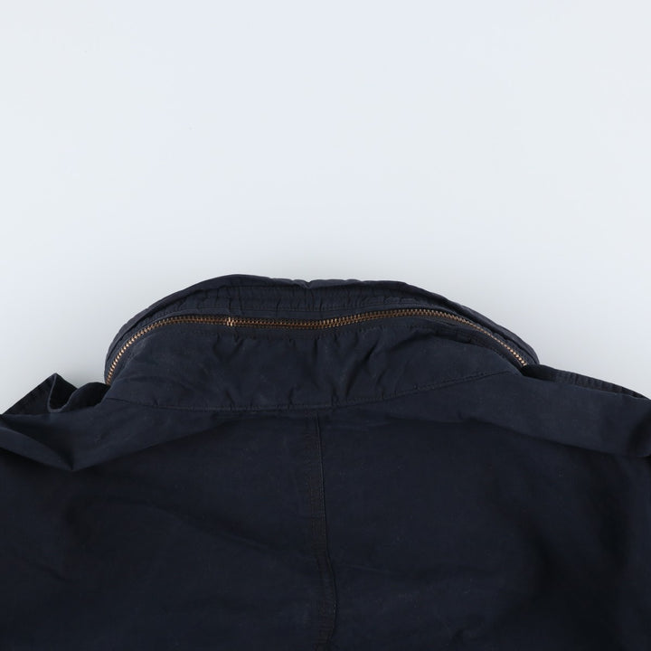Big Size Ralph Lauren POLO by Ralph Lauren M-65 Type Military Field Jacket, Men's Size XXXXXL Equivalent cotton navy blue type Vintage Second Hand