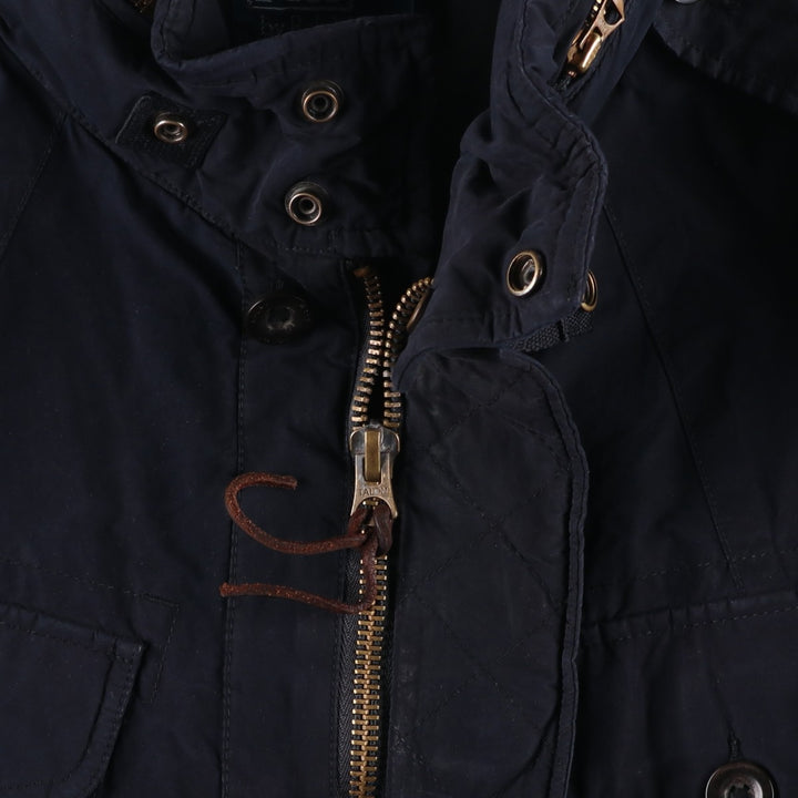 Ralph Lauren POLO by Ralph Lauren M-65 type military field jacket, men's size L equivalent. cotton navy blue type Vintage Second Hand