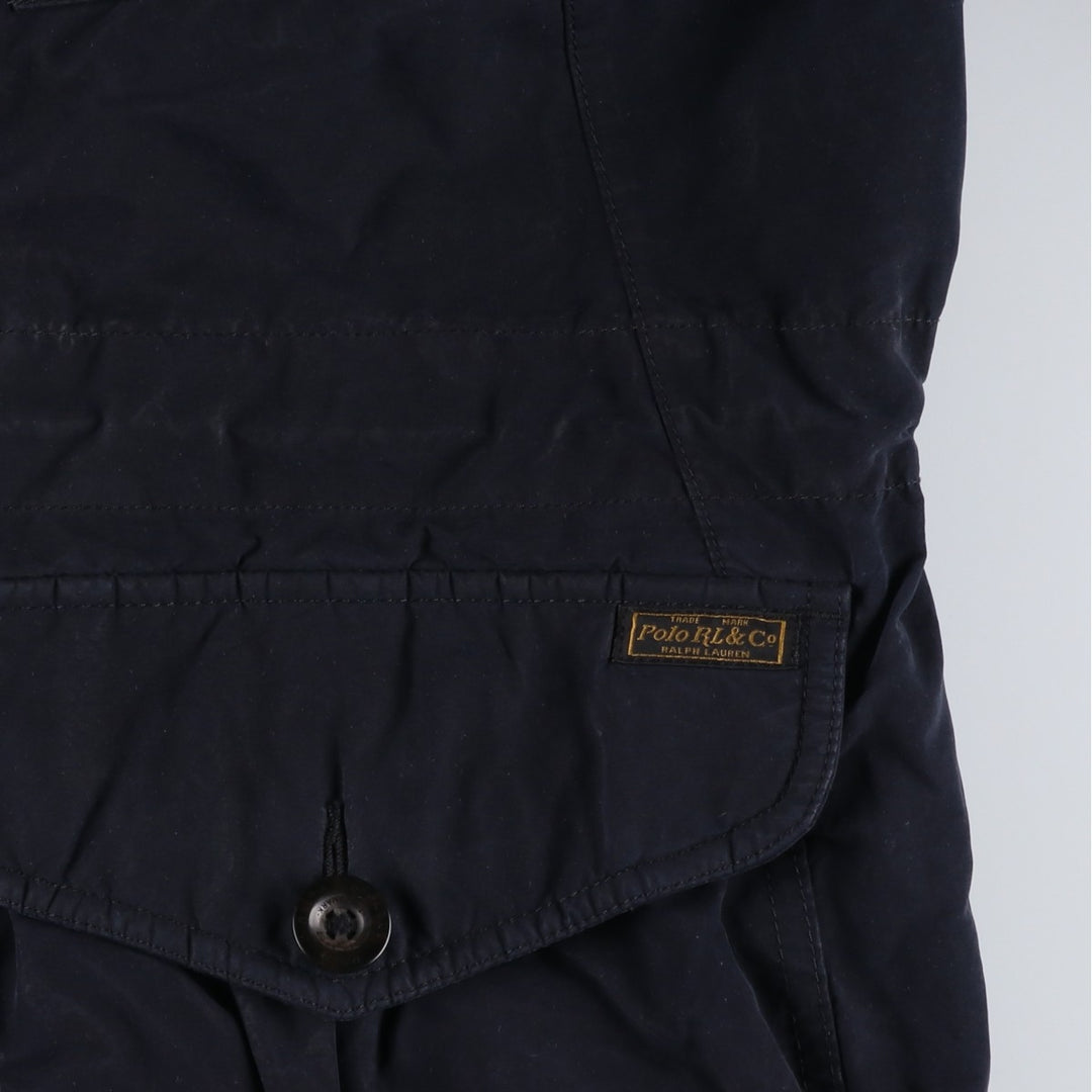 Ralph Lauren POLO by Ralph Lauren M-65 type military field jacket, men's size L equivalent. cotton navy blue type Vintage Second Hand