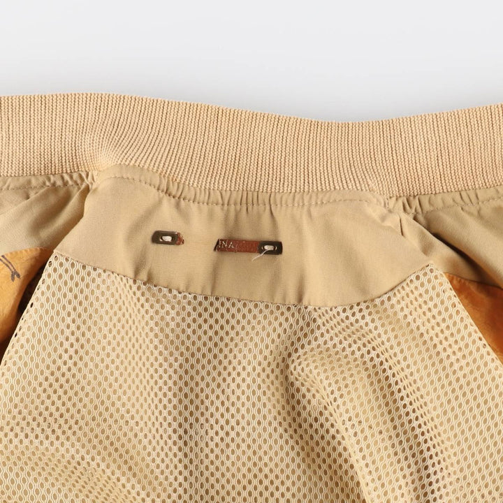 Derby jacket, Cup Shoulder jacket, Men's size L equivalent, Vintage unclear Beige type Vintage Second Hand