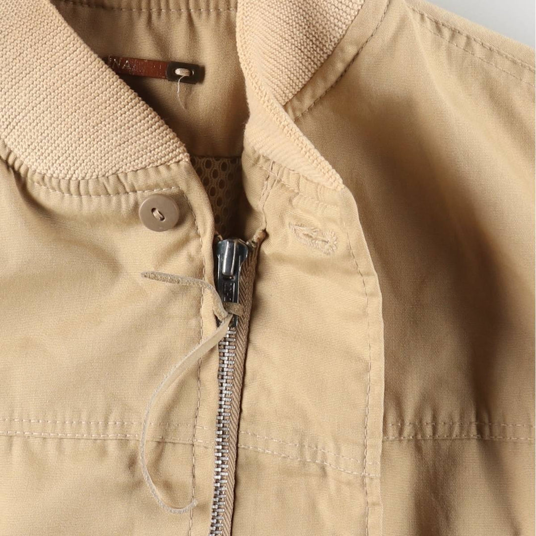 Derby jacket, Cup Shoulder jacket, Men's size L equivalent, Vintage unclear Beige type Vintage Second Hand