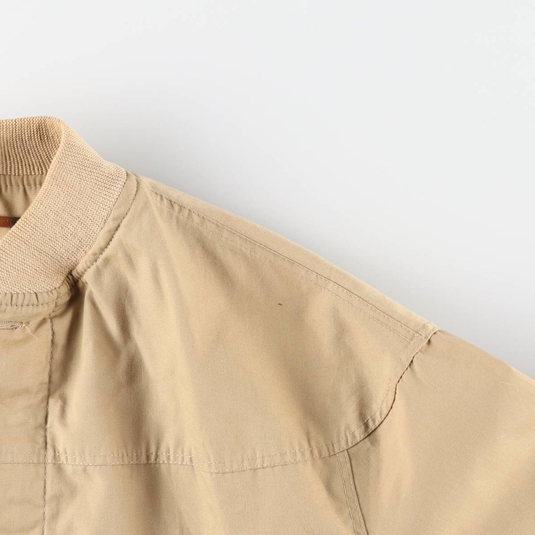 Derby jacket, Cup Shoulder jacket, Men's size L equivalent, Vintage unclear Beige type Vintage Second Hand