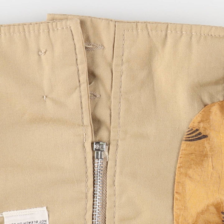 Derby jacket, Cup Shoulder jacket, Men's size L equivalent, Vintage unclear Beige type Vintage Second Hand