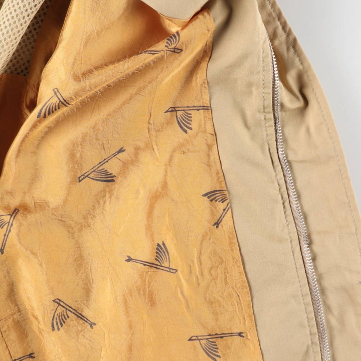 Derby jacket, Cup Shoulder jacket, Men's size L equivalent, Vintage unclear Beige type Vintage Second Hand