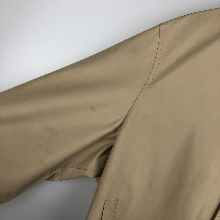 Burberry's BURBERRY LONDON zip-up jacket, men's size L (approx.) polyester Beige type Vintage Second Hand