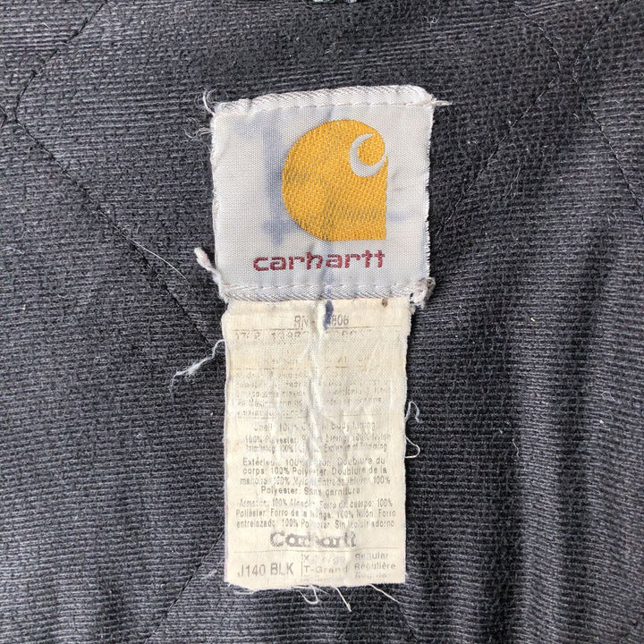 Carhartt Active Jacket Duck Full Zip Hoodie Men's XL polyester turquoise blue Vintage Second Hand