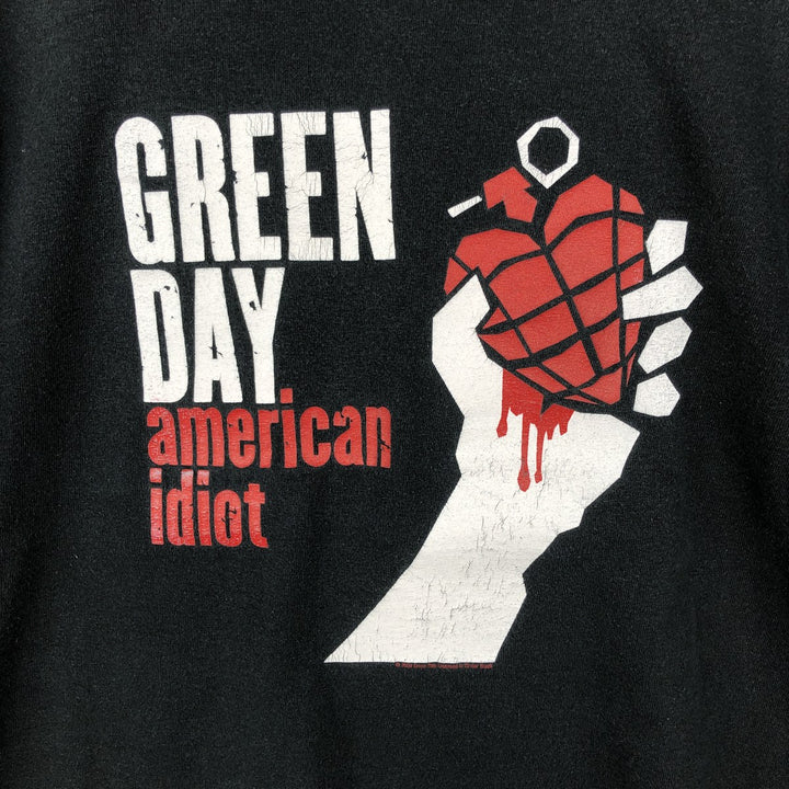 Gildan Green Day Band T-shirt, Men's Size M (approx.) cotton black type Vintage Second Hand