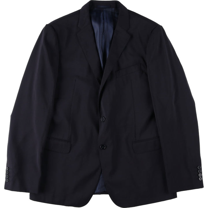Giorgio Armani ARMANI COLLEZIONI wool tailored jacket, men's size M equivalent. wool navy blue type Vintage Second Hand