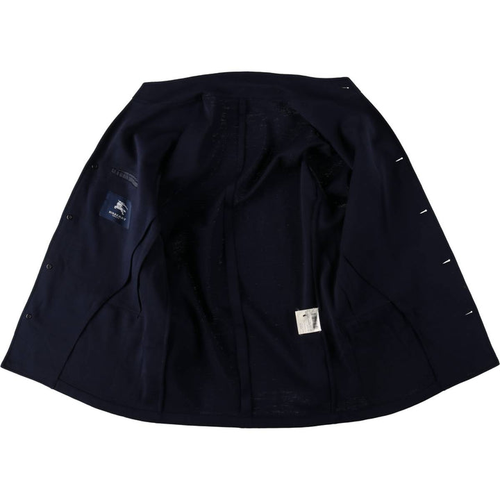 Burberry's BURBERRY LONDON wool tailored jacket, men's size L wool navy blue type Vintage Second Hand