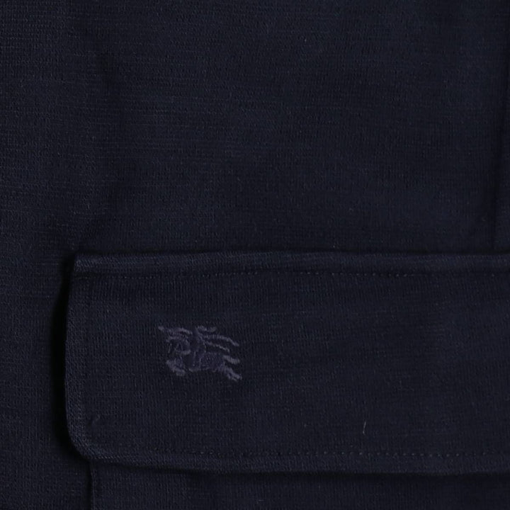 Burberry's BURBERRY LONDON wool tailored jacket, men's size L wool navy blue type Vintage Second Hand