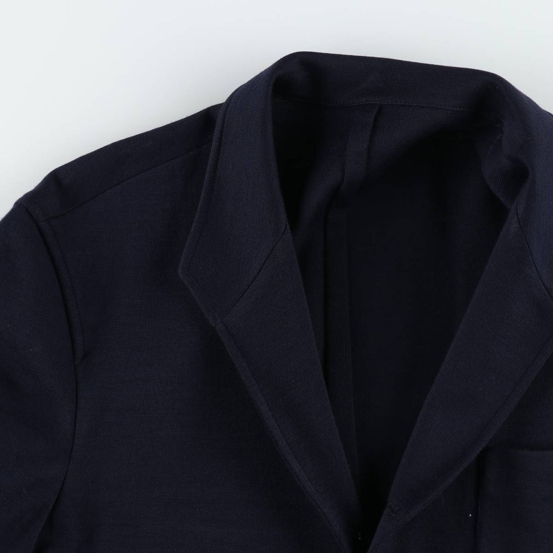 Burberry's BURBERRY LONDON wool tailored jacket, men's size L wool navy blue type Vintage Second Hand